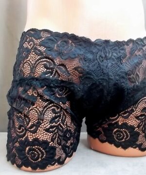 sissy lace lingerie set