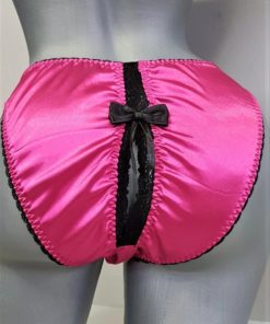 open back sissy panties