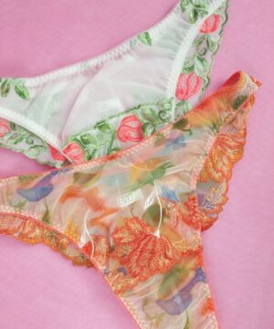 Pack of 2 Panties: Sissy Lingerie for Men, See-Through, Gay Underwear, Transgender, Crossdresser